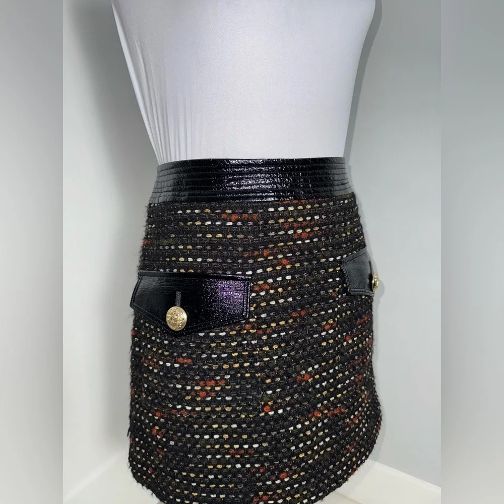Veronica Beard Lucy Tweed Skirt/Size 12